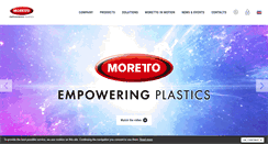 Desktop Screenshot of moretto.com